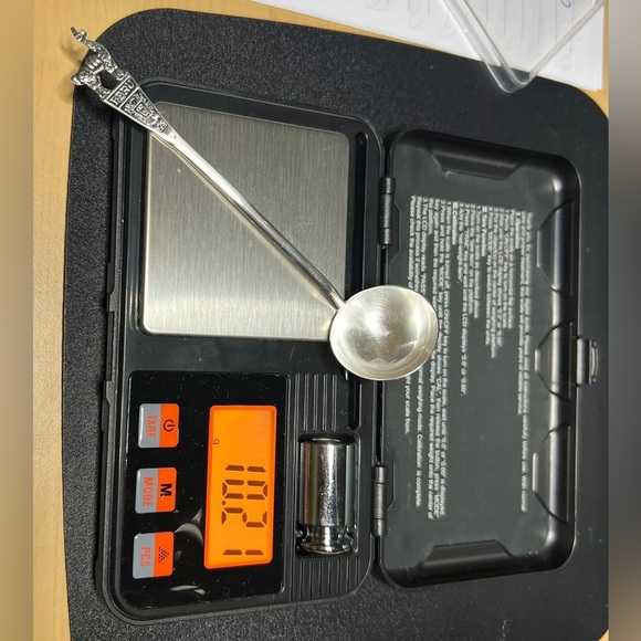 Sterling Silver 925 Spoon with Peruvian Llama Design - Picture 6 of 6